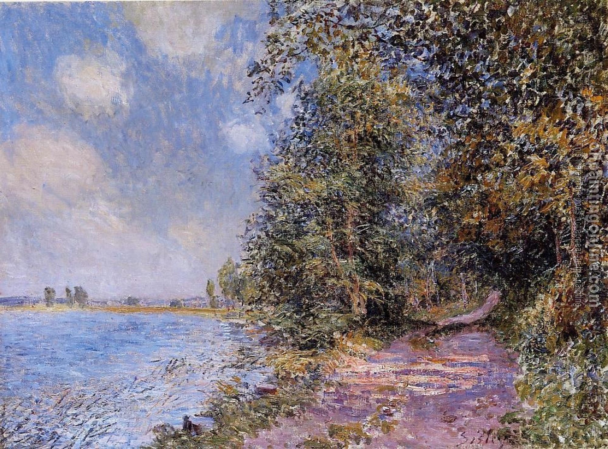 Sisley, Alfred - August Afternoon near Veneux